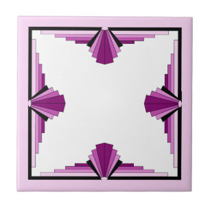 Elementos de deco da arte em framboesa e rosa