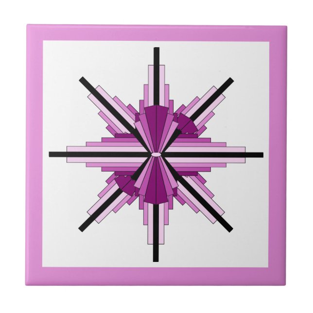 Elementos de deco da arte em framboesa e rosa (Frente)