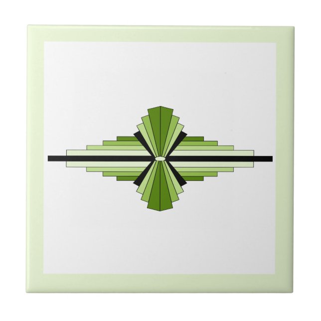 Elementos de deco da arte em verdes mosquitos (Frente)