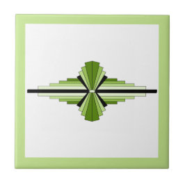 Elementos de deco da arte em verdes mosquitos