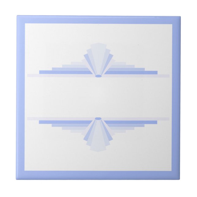 Elementos de deco da arte no azul de girassol mole (Frente)