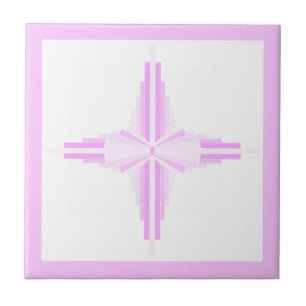 Elementos de deco de arte a rosa