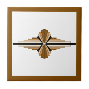 Elementos de deco de arte em tons escuros e claros