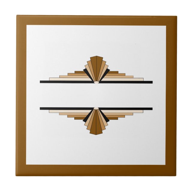 Elementos de deco de arte em tons escuros e claros (Frente)