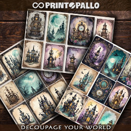 Elementos decorativos embutidos para a dissociação