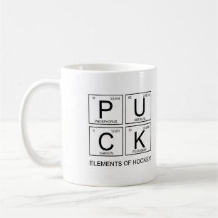 Elementos PUCK Da Caneca De Hóquei