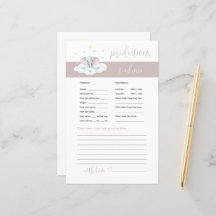 Elephant Baby Advice and Predictions Game Pink