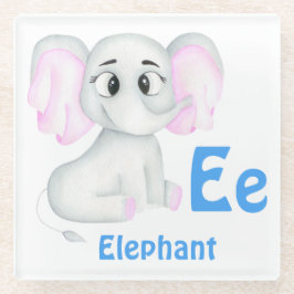 Elephant personalize ABC: Carta E - Adicione seu n