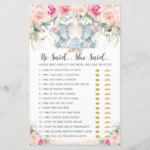 Elepher Twins Tea Party Ele Disse Que Ela Disse Jo