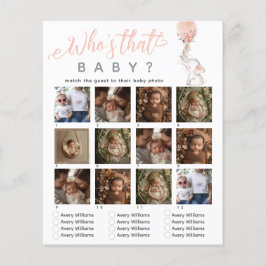 Elephon Balloon - Jogo do Chá de fraldas do Elefan