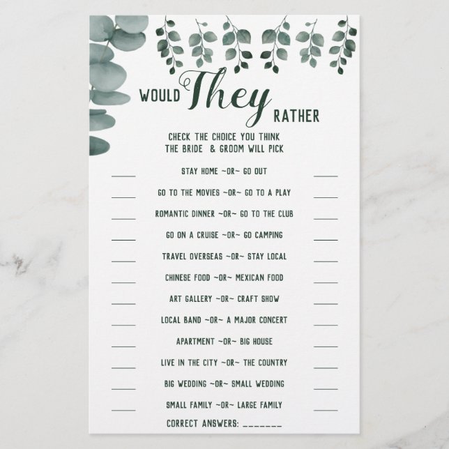 Eles Iriam Preferencialmente Cartão De Jogo De Chá (Frente)