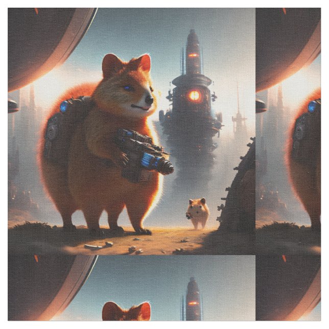 Eles Me Chamam de Meu Quokka, Tecido (Detalhe)