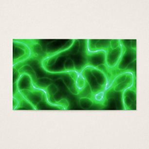 Eletricidade abstrata verde de incandescência