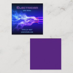 Elétrico Voltage Handyman Cartão de visita