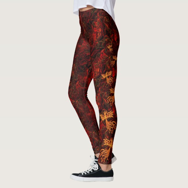Elevação das leggings Phoenix (Esquerda)