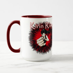 Elevação de Kirin caneca de café de 15 onças