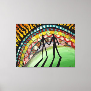 Elevação de umas canvas novas de Sun