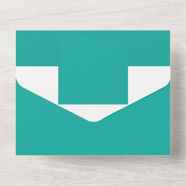 Eleve seu design com um fundo verde (Verso)