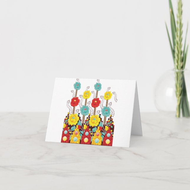 Eleve suas notas de agradecimento com o moderno (Frente)