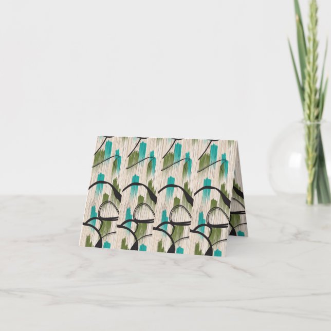 Elevem suas notas de agradecimento com moderno (Frente)