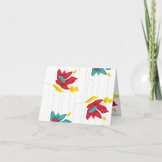 Elevem suas notas de agradecimento com moderno (Frente)