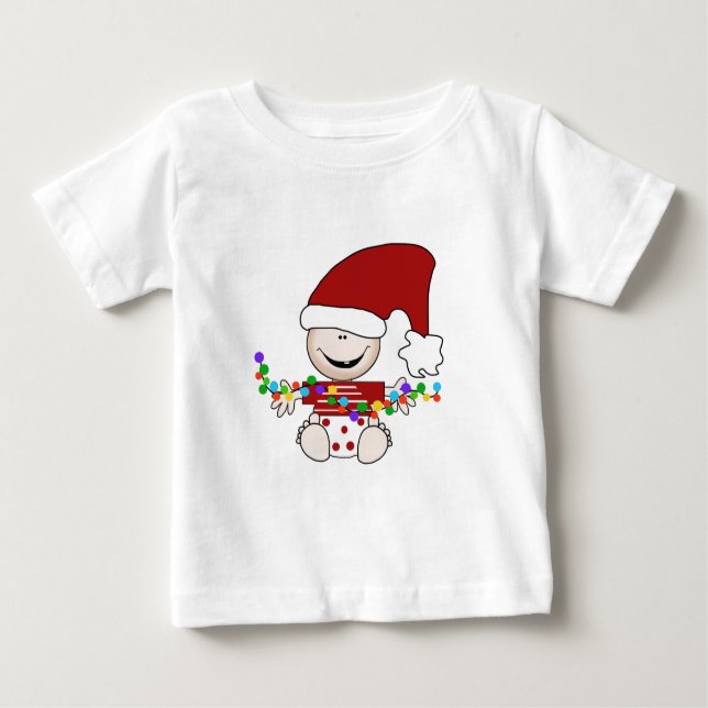 Elf Bebê com Camisetas e presentes (Frente)