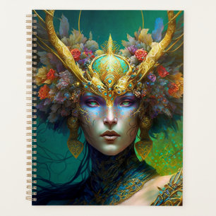 Elf Cavalo Mulher Fantasia Planejador de Arte