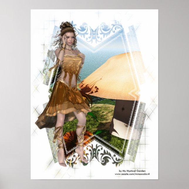 Elf com Design D1 Poster (Frente)