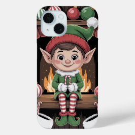Elf na prateleira no iPhone/iPad de Natal