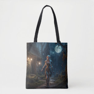 Elf Village Tote Bag