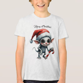 Elfo de Natal com Candy Cane.