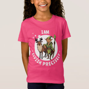 Elfo Precisamente Crianças Camiseta de Natal Elfo