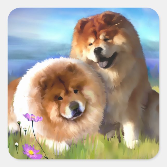 ELI e MAIYA os adesivos ARTdog (Frente)