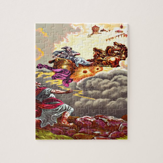 Elijah ascensão ao design do quebra-cabeça (Vertical)