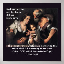 Elijah e a viúva de Zarephath - Poster