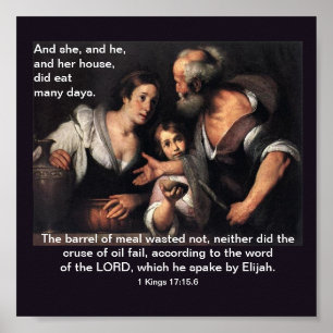 Elijah e a viúva de Zarephath - Poster