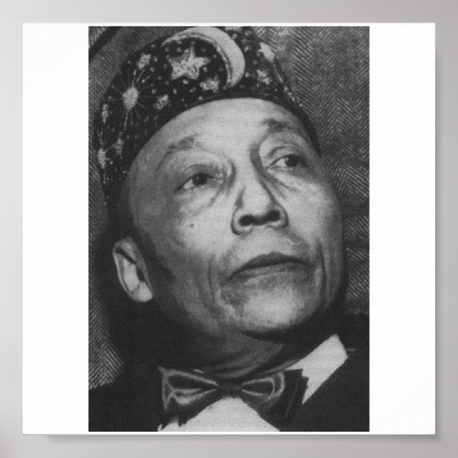 Elijah Muhammad Framed Poster (Frente)