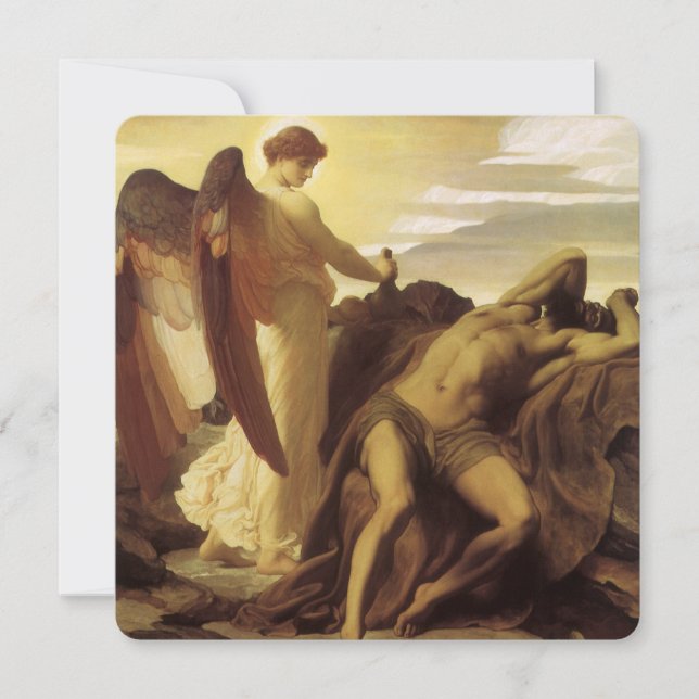 Elijah na Natureza por Lord Frederic Leighton (Frente)