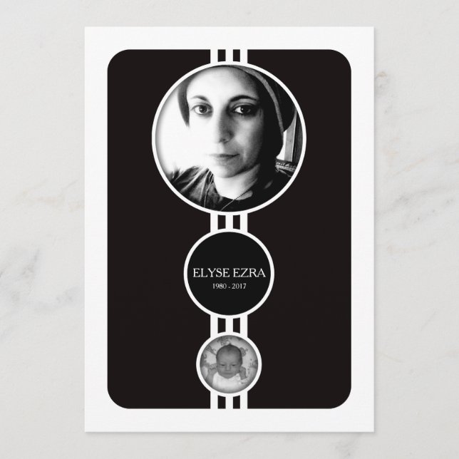 elipsa cartões memoriais (Frente)