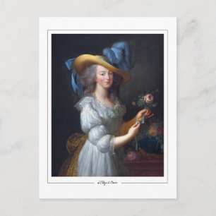 Élisabeth Vigée Le Brun #189 - Cartão postal de ar