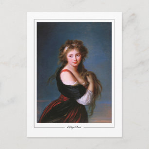 Élisabeth Vigée Le Brun #244 - Cartão Postal de Ar