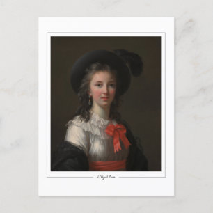Élisabeth Vigée Le Brun #7 - Cartão postal de arte