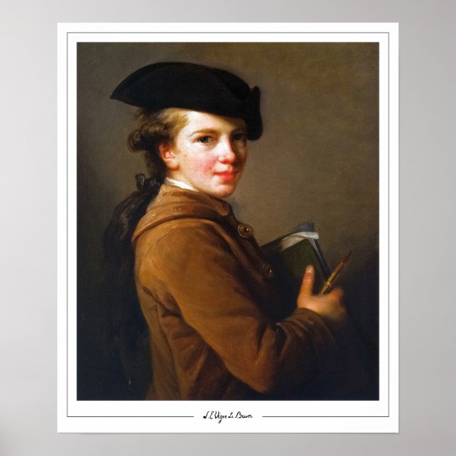 Élisabeth Vigée Le Brun Zedign Art Poster #170 (Frente)