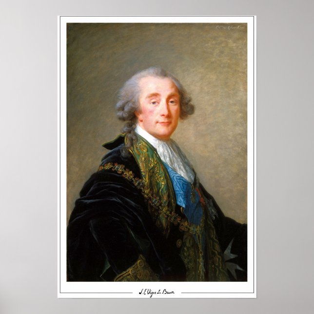 Élisabeth Vigée Le Brun Zedign Art Poster #204 (Frente)