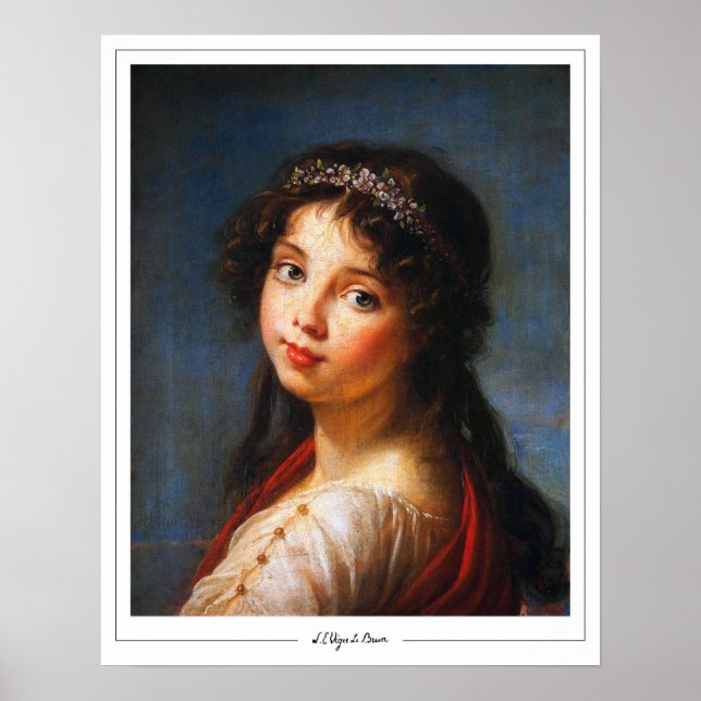 Élisabeth Vigée Le Brun Zedign Art Poster #211 (Frente)