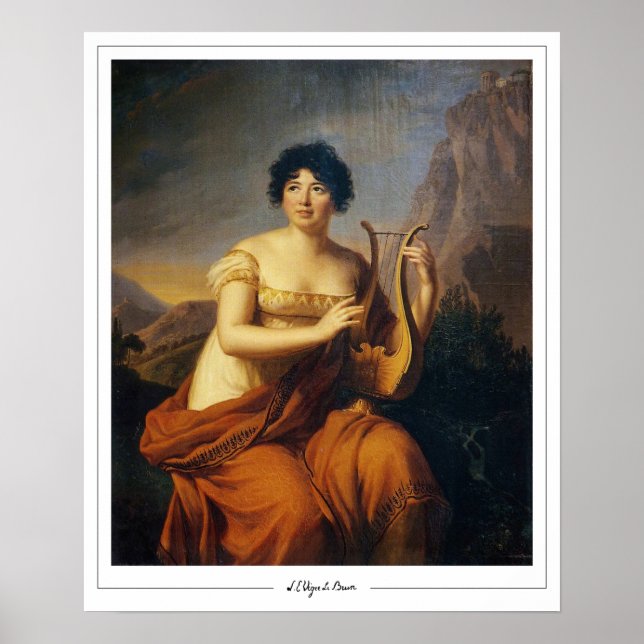 Élisabeth Vigée Le Brun Zedign Art Poster #238 (Frente)