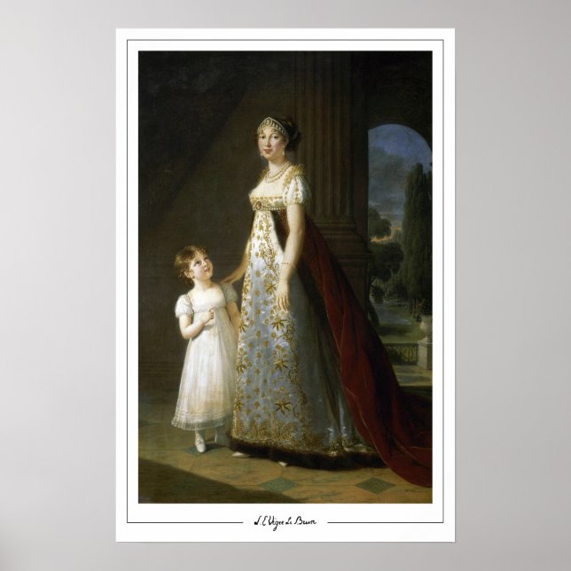 Élisabeth Vigée Le Brun Zedign Art Poster #239 (Frente)