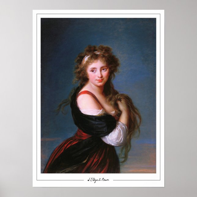 Élisabeth Vigée Le Brun Zedign Art Poster #244 (Frente)