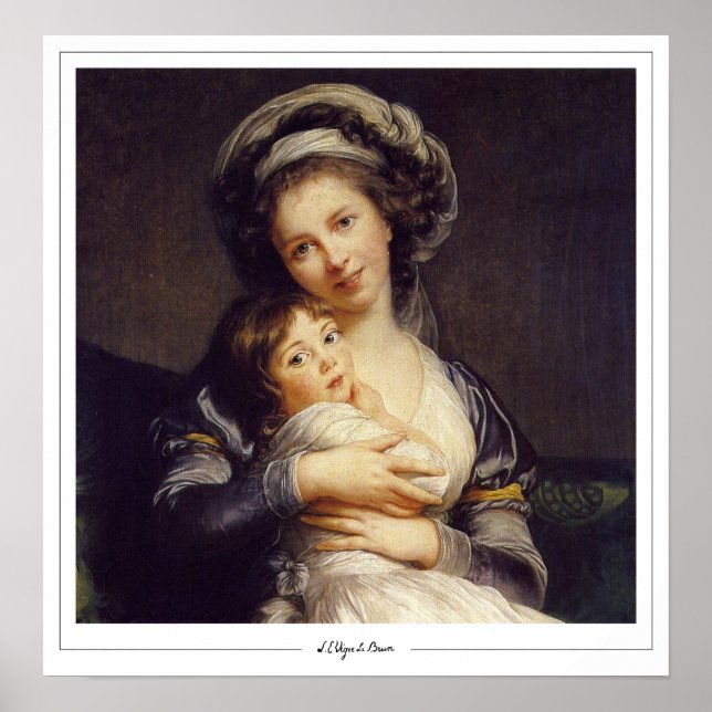 Élisabeth Vigée Le Brun Zedign Art Poster #256 (Frente)