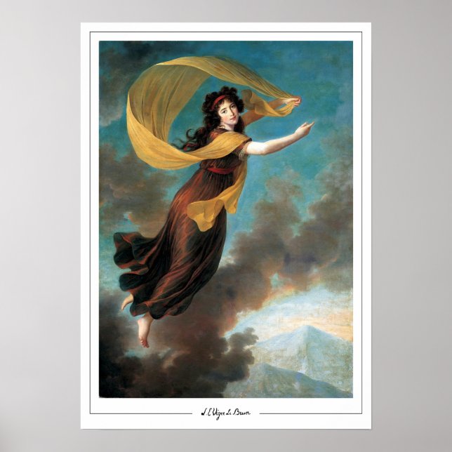Élisabeth Vigée Le Brun Zedign Art Poster #274 (Frente)